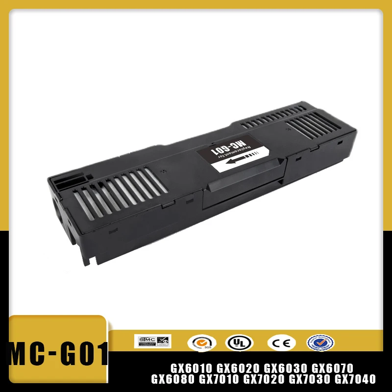 MC-G01 MC G01 tanque de caja de mantenimiento para Canon MAXIFY GX6010 GX7010 GX6020 GX7020 GX6030 GX7030 GX6040 GX7040 GX6050 GX7050 GX6060