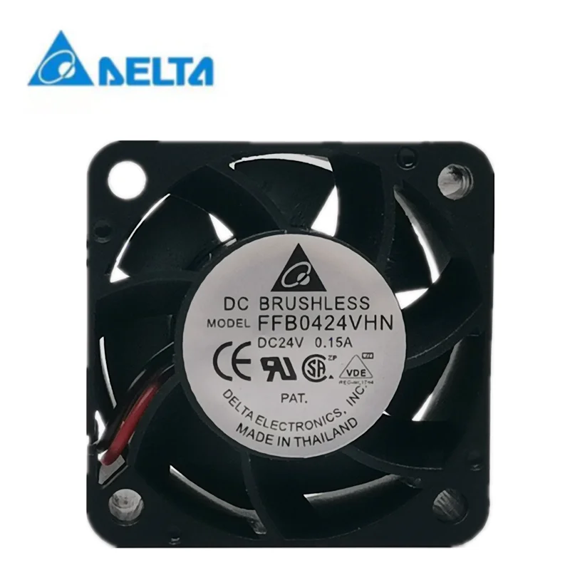 Nuevo delta FFB0424VHN 4028 24V 0.15A 4cm convertidor de frecuencia ventilador de refrigeración de gran volumen de aire