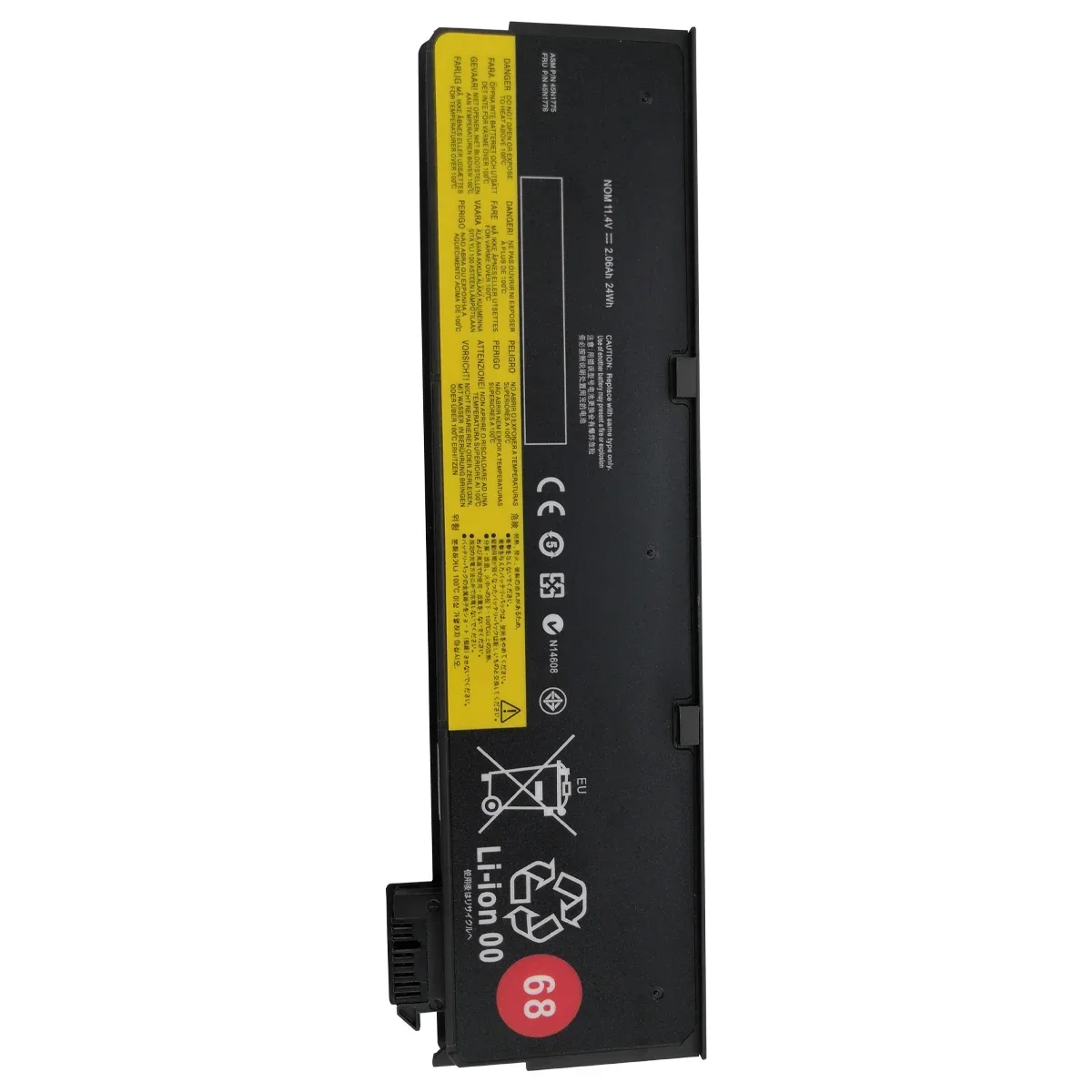 45N1136 batería del ordenador portátil para Lenovo ThinkPad X270 X260 X240 X240S X250 T450 T470P T440S K2450 W550S 45N1738 45N1110 68 24WH - imagen 3