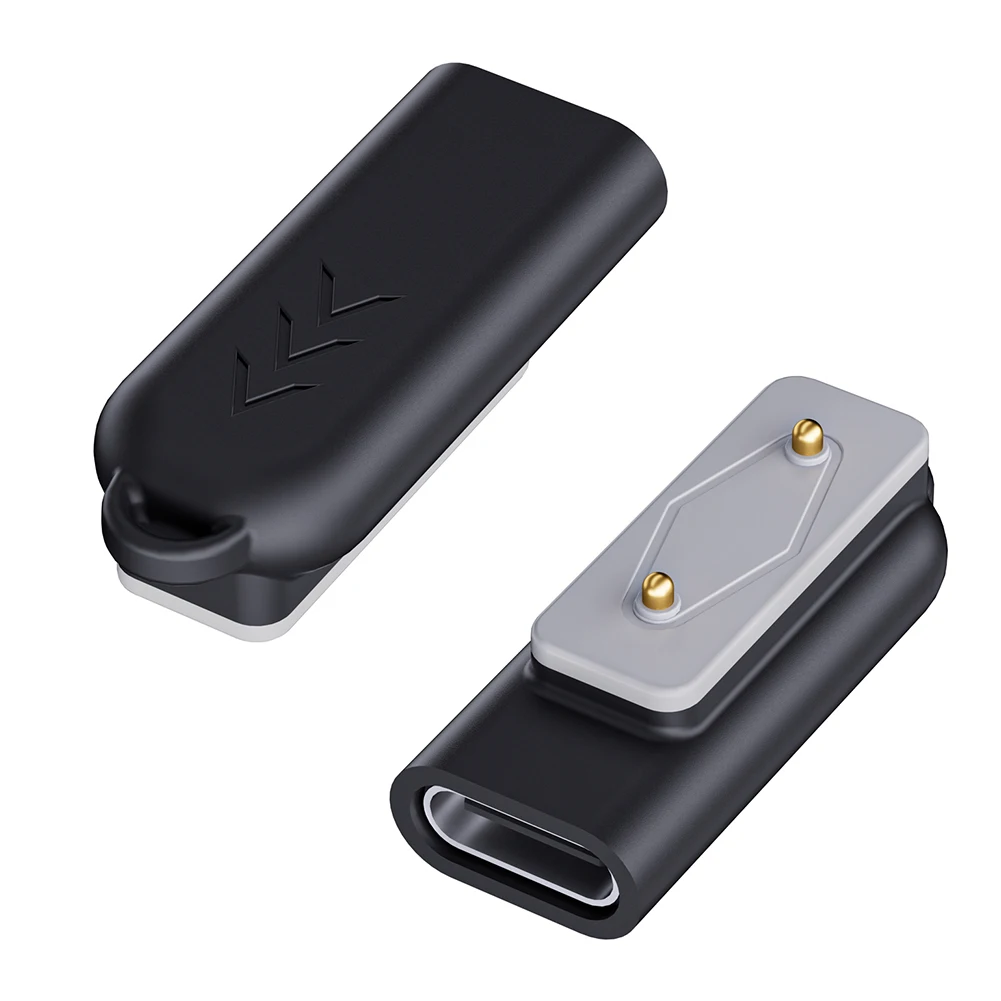 Convertidor de Cable de carga, adaptador tipo C de ángulo recto, cargador de reloj magnético para Samsung Galaxy Fit 3/Huawei Watch Fit 3 2 - imagen 4