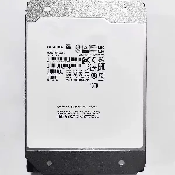 Disco duro empresarial 16TB HDD SATA3 Toshiba MG08ACA16TE 16TB HDD - imagen 2
