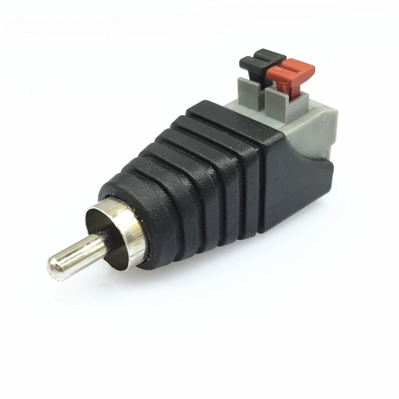 5 unids/lote conector RCA conector sin soldadura de loto convertidor RCA adaptador de Audio y vídeo enchufe de Audio sin soldadura RCA - imagen 4