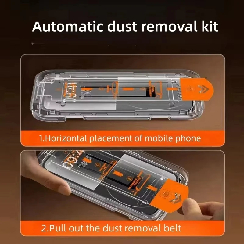 Protector de pantalla sin polvo de fácil instalación, 1-3 uds., para Xiaomi Poco C65 M6 Pro 5G X6 X5 X3 NFC M5s M4 M3 M2 F6 F5 X4, vidrio templado - imagen 4