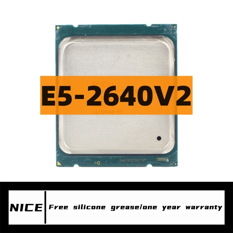 Xeon-procesador E5-2640v2 E5 2640v2 E5 2640 V2, 2,0 GHz, ocho núcleos, dieciséis hilos, 20M, 95W, LGA 2011