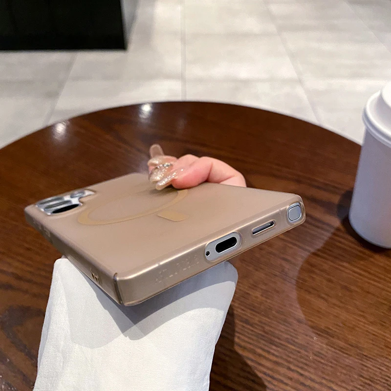 Para OPPO Find X8 Pro funda dura de PC carga inalámbrica magnética funda protectora trasera delgada para Find X8 X6 Pro X7 Ultra carcasa de teléfono - imagen 5