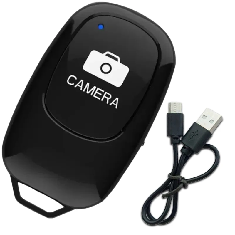 Mini controlador inalámbrico de Control remoto compatible con Bluetooth, temporizador automático, palo de cámara, botón de Selfie de liberación de obturador - imagen 3