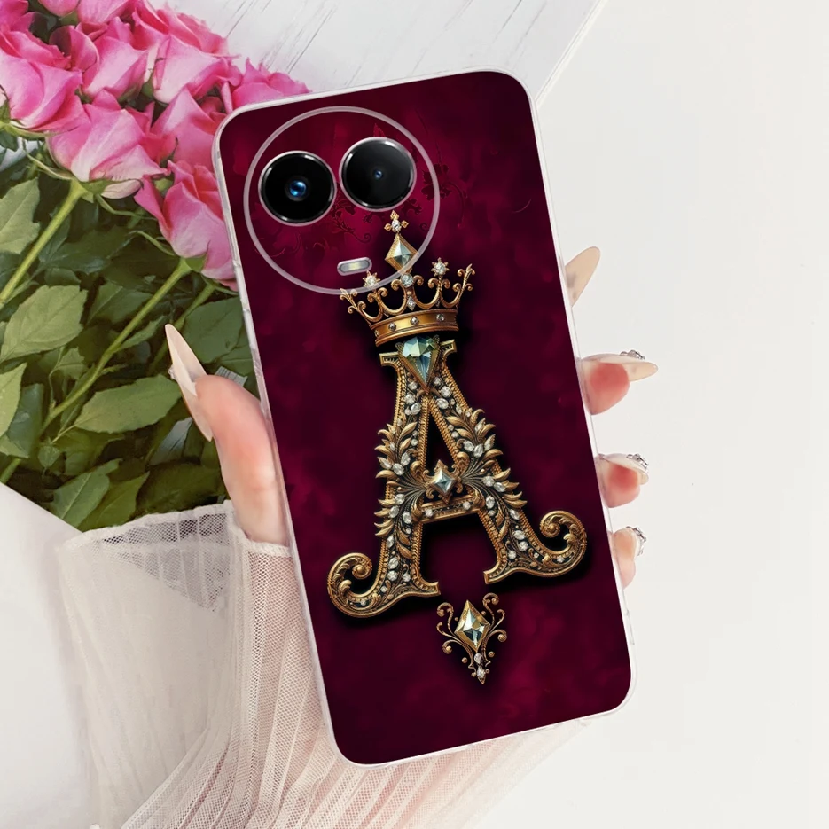 Para Realme 11 5G funda Realme11X RMX3785 Cool corona letras cubierta suave funda de teléfono delgada para Realme 11 4G Realme11 X 5G Fundas bolsas - imagen 5
