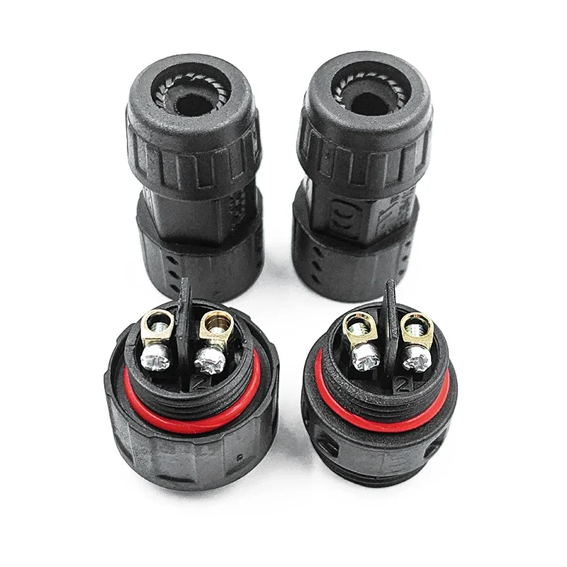 Conector macho hembra M19 resistente al agua IP68 2 3 4 5 pines conectores de Cable de bloqueo de tornillo 500V 20A 10,5mm enchufe de aviación eléctrica - imagen 5