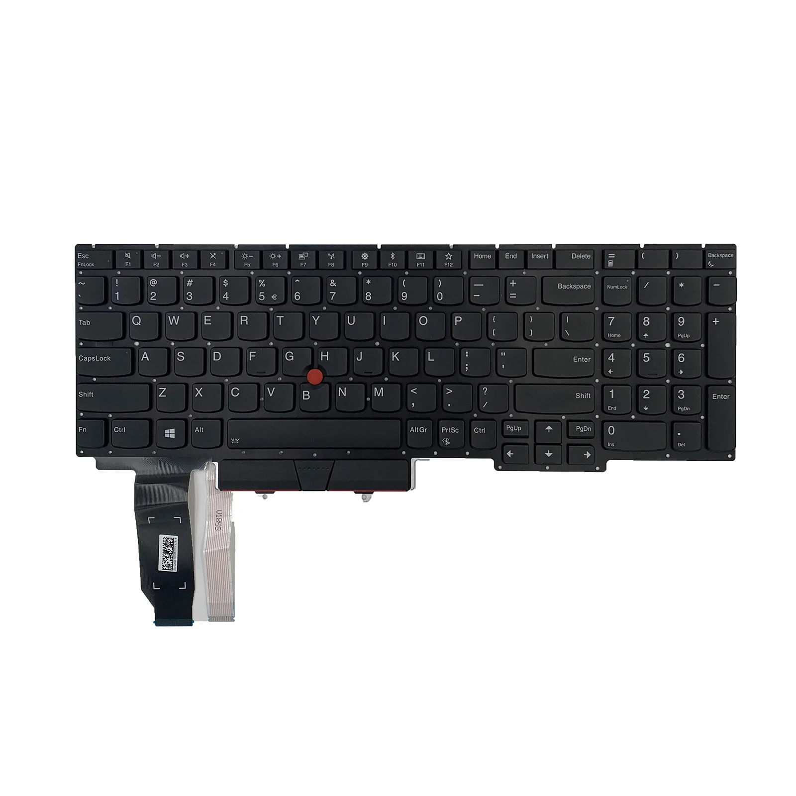 Nuevo teclado de ordenador portátil para Lenovo ThinkPad E15 Gen 1(20RD 20RE)TP00117A SL10W47275, US/SP/RU - imagen 3