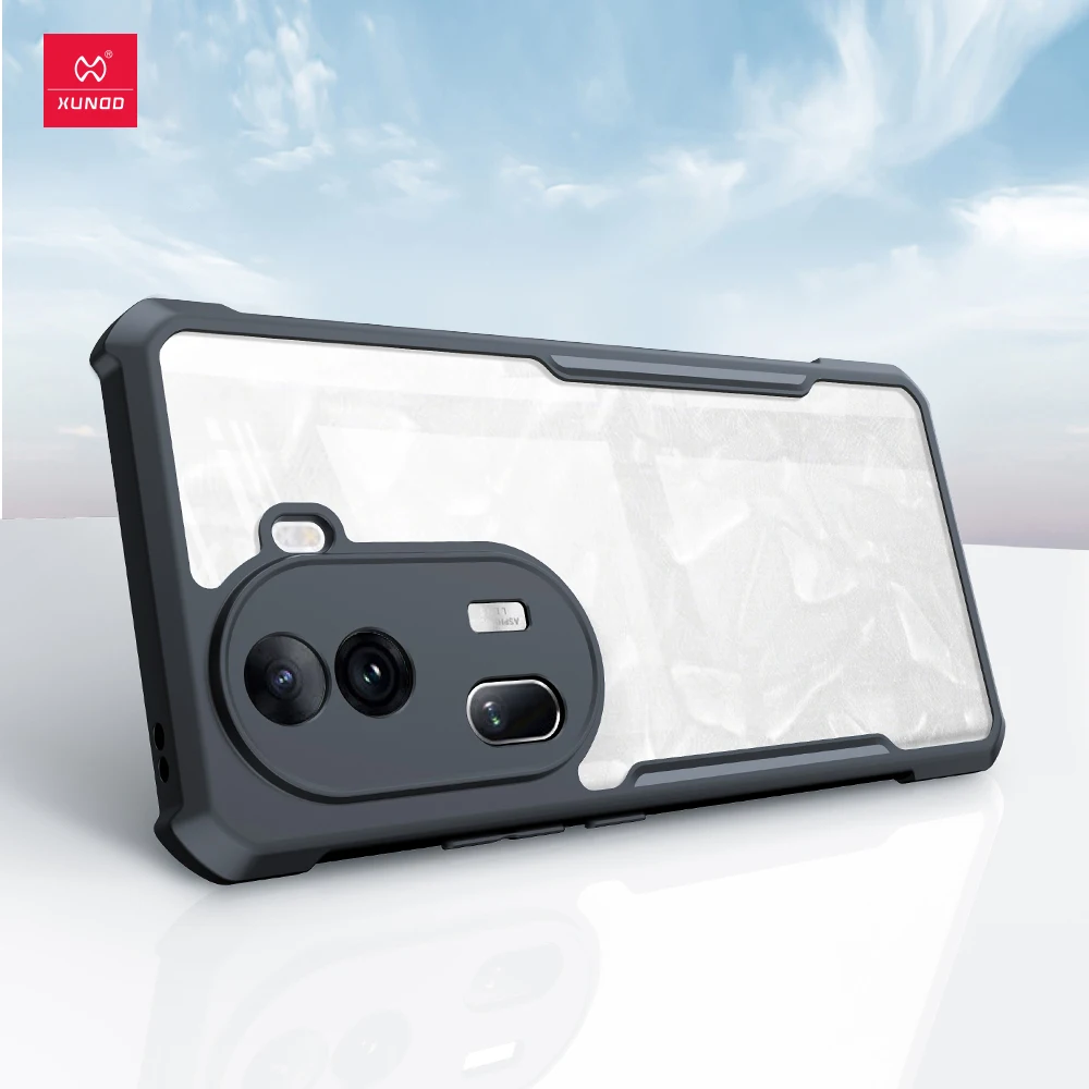 Xundd para Oppo Reno 11 Pro funda transparente para Oppo Reno11 F Reno11 Pro carcasa protectora a prueba de golpes lujosa - imagen 2