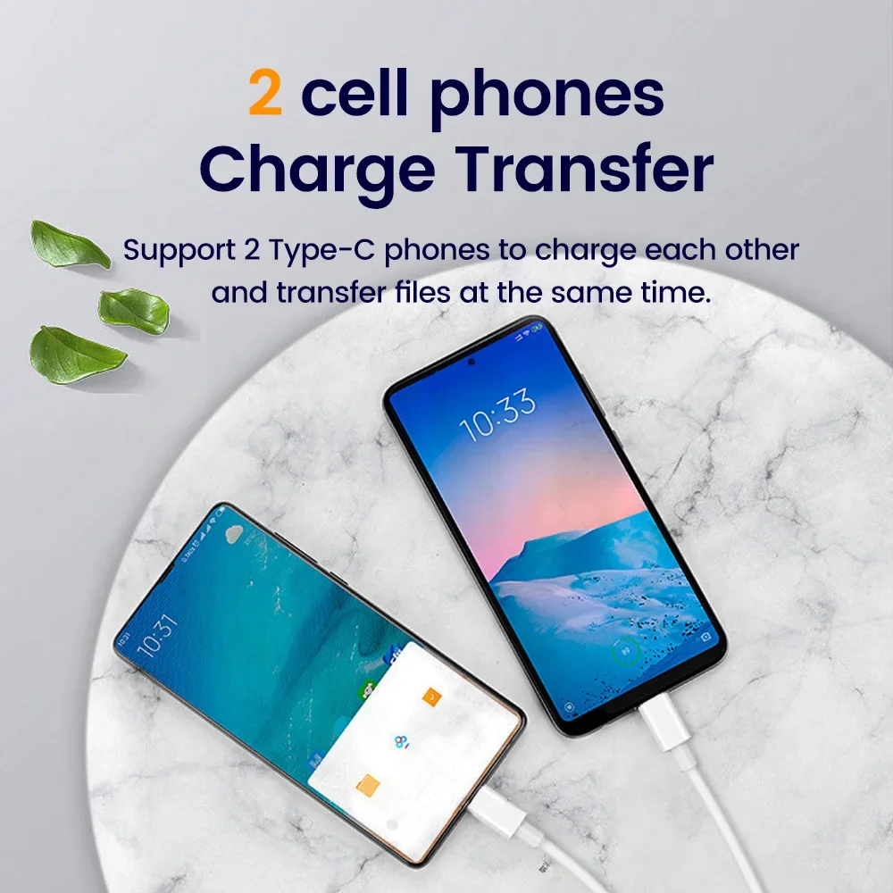 Cable de datos USB C tipo C portátil de 30cm, Cable de carga rápida para teléfono, Cable corto USB C para iPhone15, Huawei, Samsung, Xiaomi, Power Bank - imagen 4