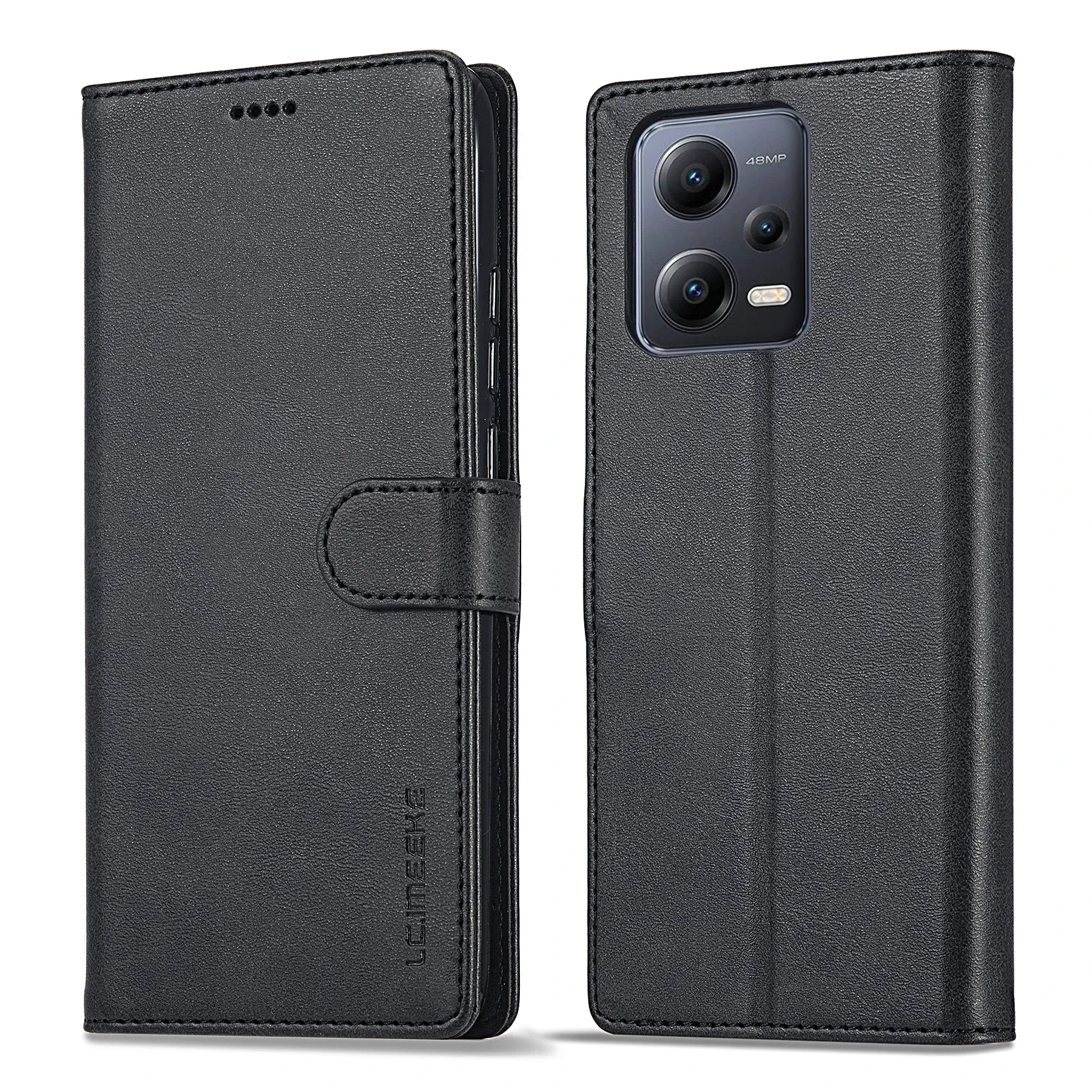 Funda de teléfono con tapa de cuero de negocios para XiaoMi 15T 15TPro 12T 13T 14T Pro Poco C75 C65 C61 X7pro X6 Pro X5pro M6pro 4G funda tipo billetera - imagen 5