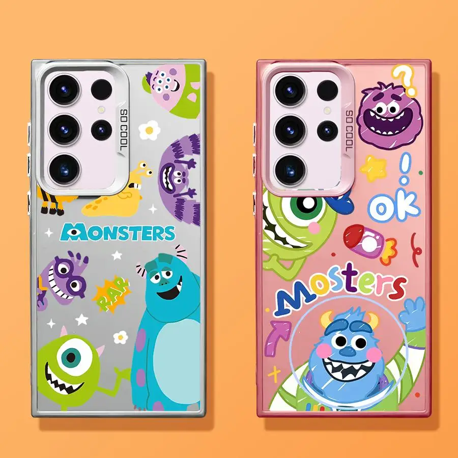 Funda de teléfono Disney Monsters Inc para Samsung Note20 20Ultra S23 S22 S20 S24 S25 Plus S20 S23 S21 S24 S23 S25 Ultra S20 S21 S24 FE