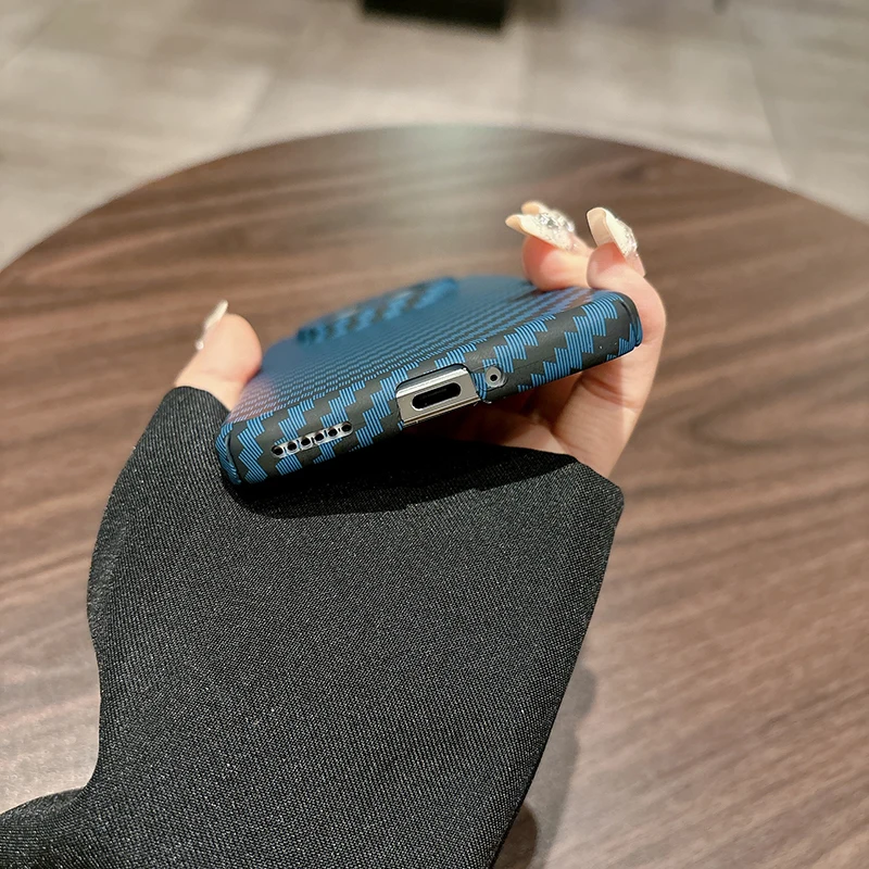 Funda de lujo con diseño de fibra de carbono Kevlar para Honor magic 7 7Pro 7 Lite 6Pro X60 Pro X9C, funda protectora inteligente totalmente a prueba de golpes - imagen 5