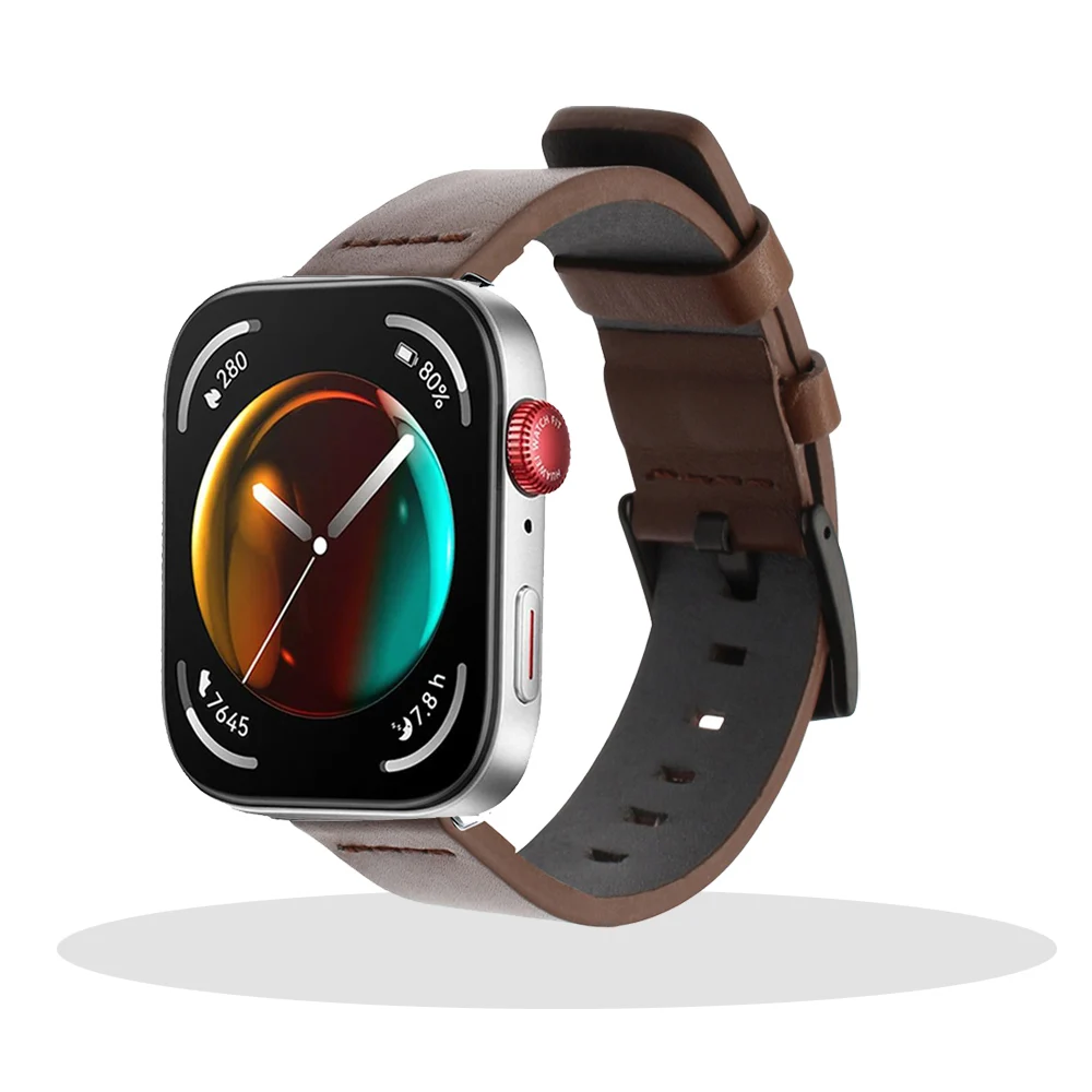 Para Redmi Watch 5 4 6 Correa de bucle pulsera de cuero de reloj inteligente para Xiaomi Mi Band 9 Pro/8 Pro Correa Accesorios - imagen 2