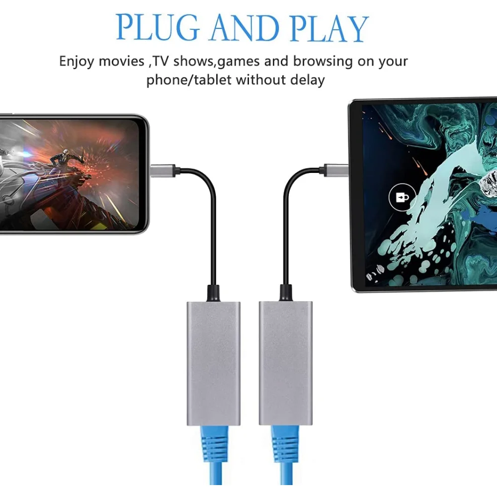 Adaptador Ethernet Gigabit USB 3,0 a 2,5G, tarjeta de red RTL8156B, 2500/1000/100Mbps, USB C 3,1, RJ45, para ordenador portátil y de escritorio - imagen 4