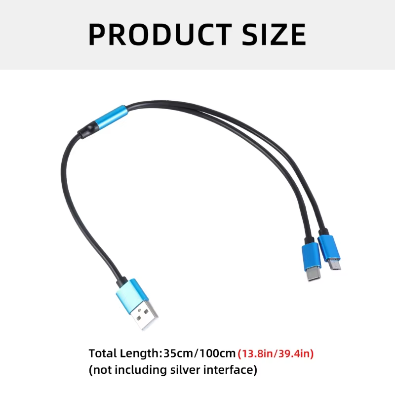 Cable Carga Universal USB-C y MicroUSB para Móvil - imagen 5