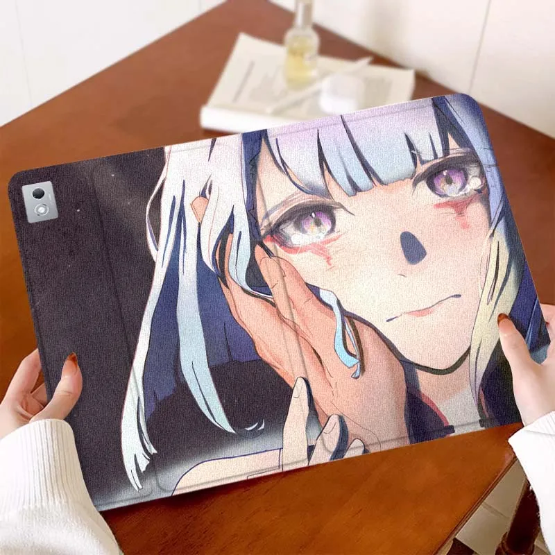 C-cyberpunk Lucy Edgerunners para Lenovo Pad Tab Legion Xiaoxin Y900 Y700 K10 M10 P11 3. a generación GT Plus funda para tableta