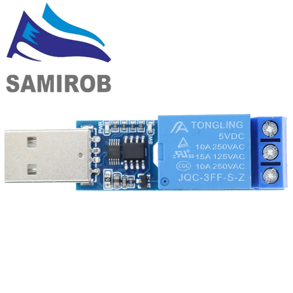 Módulo de relé LCUS-1 /2 /4 vías tipo C/ USB-A convertidor electrónico PCB USB interruptor de Control inteligente para arduino - imagen 2