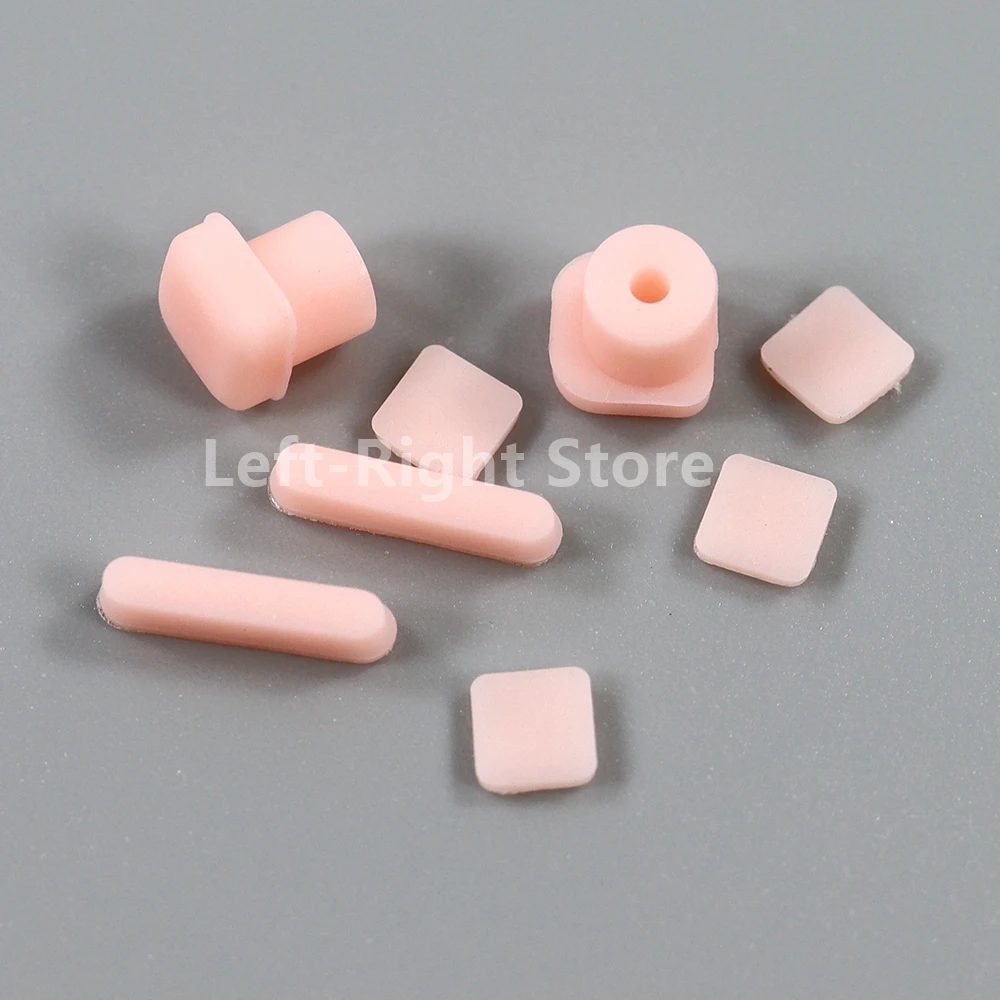 Tornillos de repuesto de alta calidad para NDSL, Cubierta superior de pantalla LCD, enchufe de goma para consola DS Lite, cubierta de pies de goma, 3 juegos - imagen 2