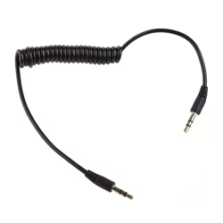 Cable Auxiliar 3,5 mm Macho-Macho para Coche y Móvil