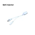 White RJ45 Injector