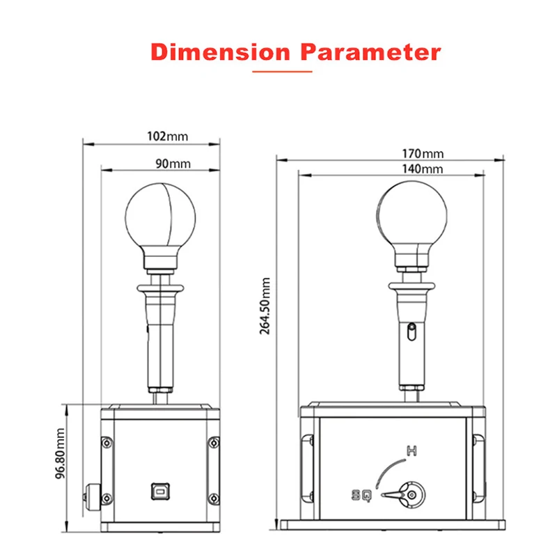 Simagic-DS-8X 6 + 2 + R + SQ SIM, palanca de cambios H, secuencial, videojuegos, simulación de coche de carreras - imagen 4
