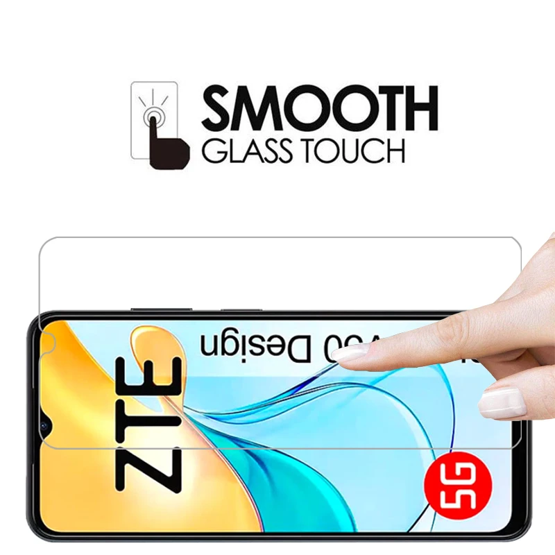 Funda de teléfono para zte blade v50 protector de pantalla de diseño de vidrio templado en bladev50 v 50 50v v50design contraportada 360 protectora - imagen 5