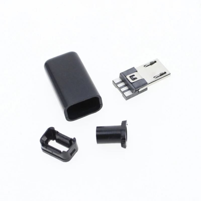 Cable de soldadura tipo Micro Puerto Android, conjunto de cuatro piezas, Cable de datos móvil, interfaz de accesorios, Cable de soldadura 2A, cabezal de carga rápida 4P - imagen 5
