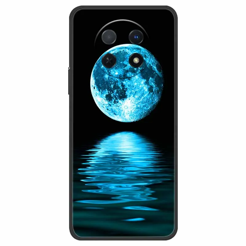 Funda trasera de TPU con dibujos animados para Huawei, carcasa protectora con dibujos de Lobo Y León para modelos nova Y91, novaY91, STG-LX1 Y 91 STG-LX2 - imagen 3