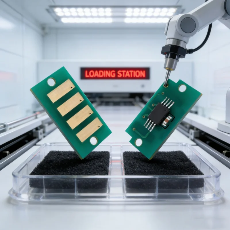 Chip de cartucho de tóner 20 piezas C3760n para Dell C3760dn C3765dnf C3760 C3765 reinicio de polvo de Color 331-8429 8432 8431 8430 Chip de impresora