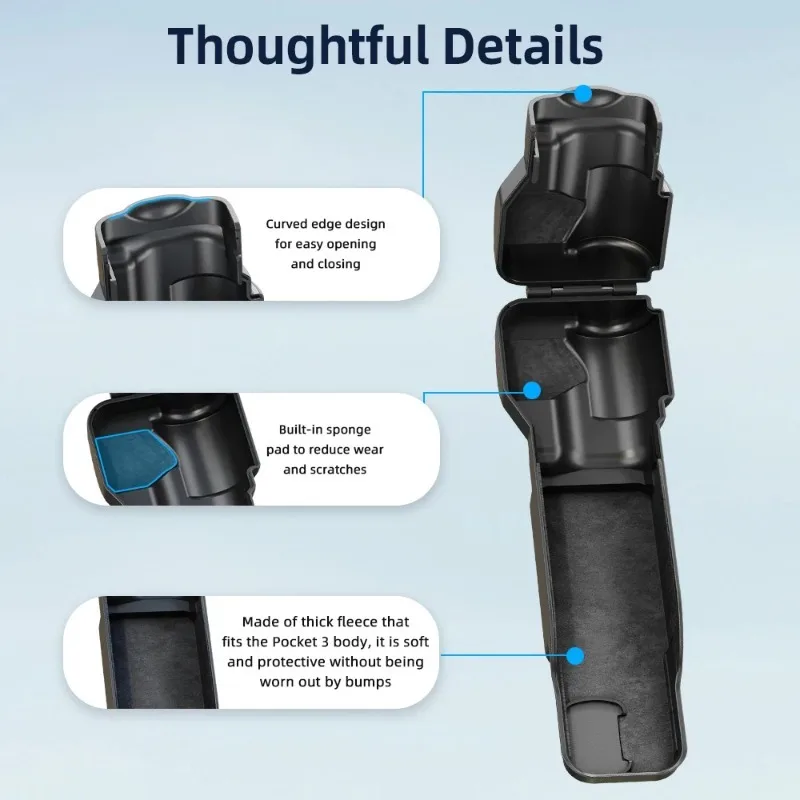 Funda protectora para DJI Osmo Pocket 3, tapa de lente de cámara antiarañazos, carcasa protectora resistente a los arañazos para Pocket 3 - imagen 4