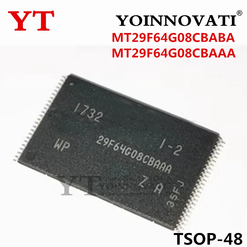 5 uds MT29F64G08CBABAWP: B 29F64G08CBABA MT29F64G08CBABA MT29F64G08CBAAAWP:A MT29F64G08CBAAA 29F64G08CBAAA