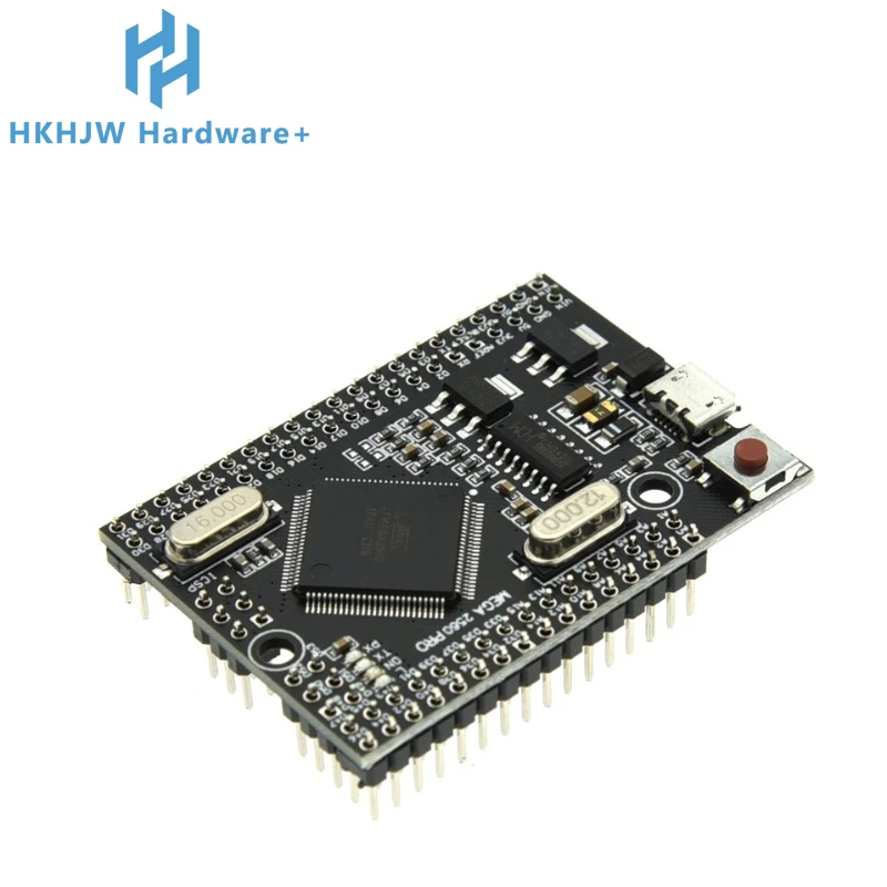 Mega 2560 PRO (Embed) CH340G/ATmega2560-16AU, con cabezales de PIN macho. Compatible