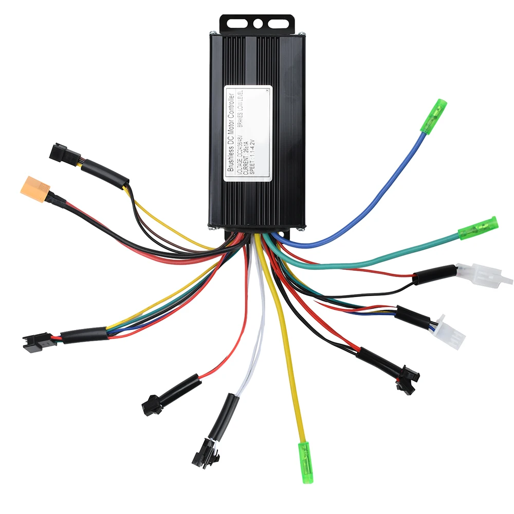 DC 24V/36/48V E-bike onda sinusoidal 26A 500/750W SM controlador sin escobillas de tres modos para bicicleta eléctrica triciclo motocicleta eléctrica - imagen 5