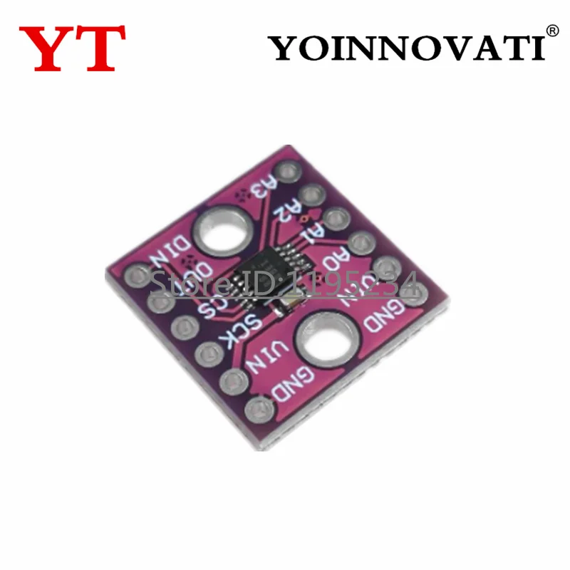 Placa de desarrollo ADS1118 ADC de 4 canales, placa de desarrollo de módulo de comunicación ADC de 16 bits DC2-5.5V de alta precisión - imagen 3