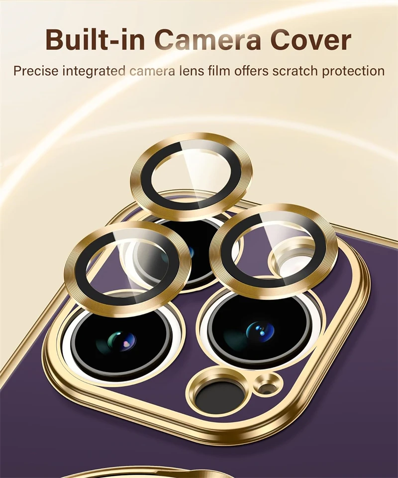 Macsafe-funda magnética con soporte de anillo de Metal, carcasa a prueba de golpes para IPhone 15, 14, 13, 12 Pro Max Plus, 15Pro, 14Pro - imagen 3