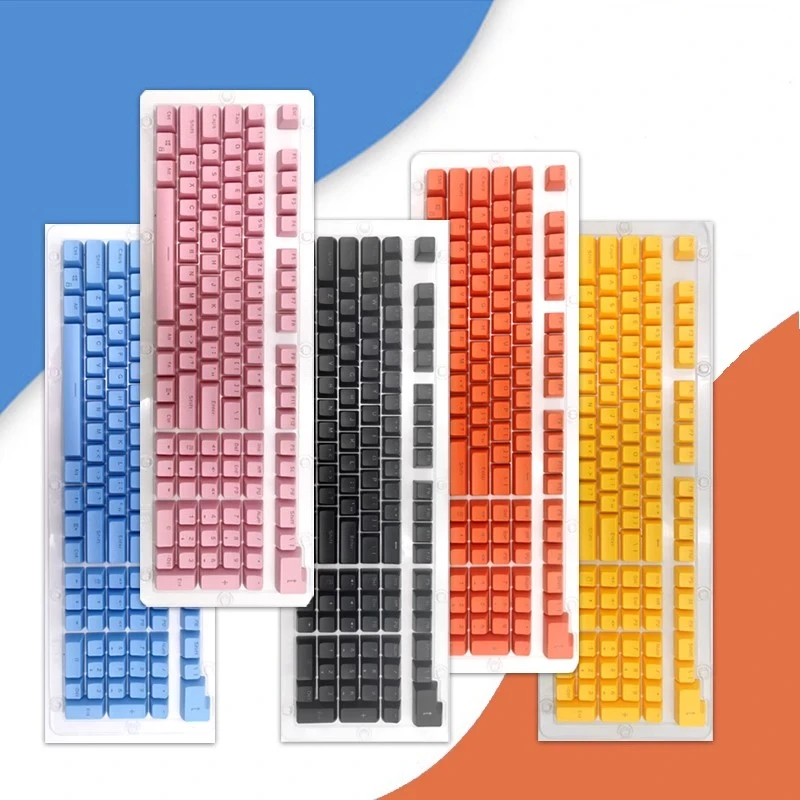 Juego de 104 teclas de teclas retroiluminadas PBT para teclado mecánico MX switch, teclas de perfil SA para cherry mx8.0 6,0 ikbc filco 3108