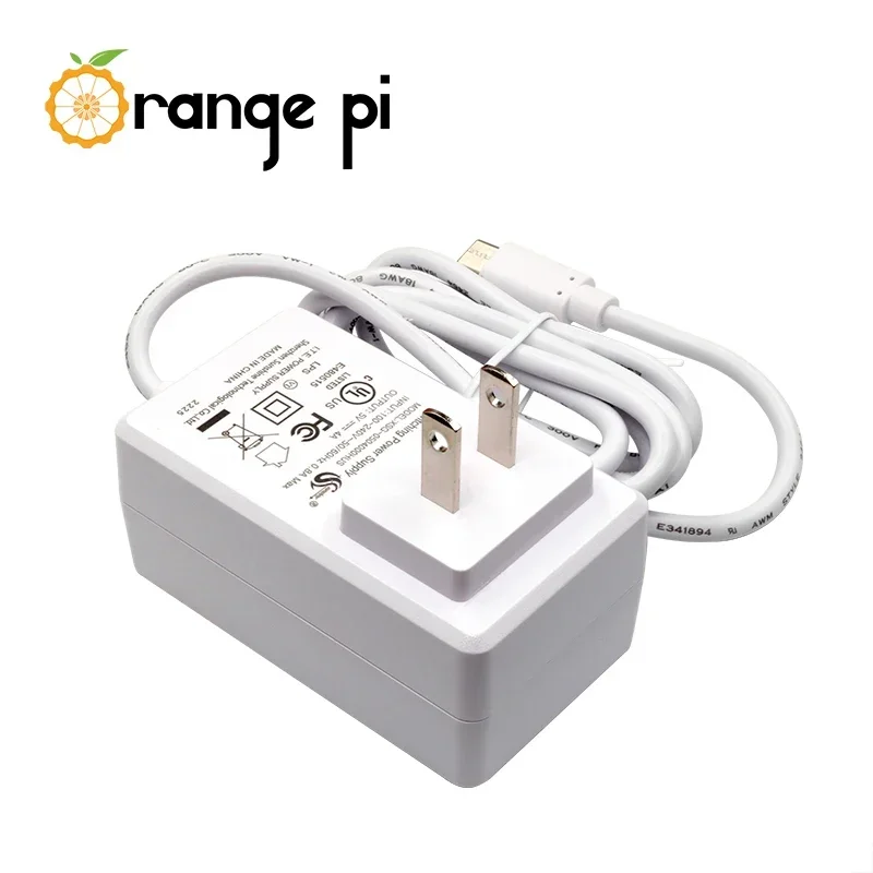 Fuente de alimentación Orange Pi 5V4A EU/US Type-C para OPi (5/5B/ Plus/4 LTS/800) - imagen 2
