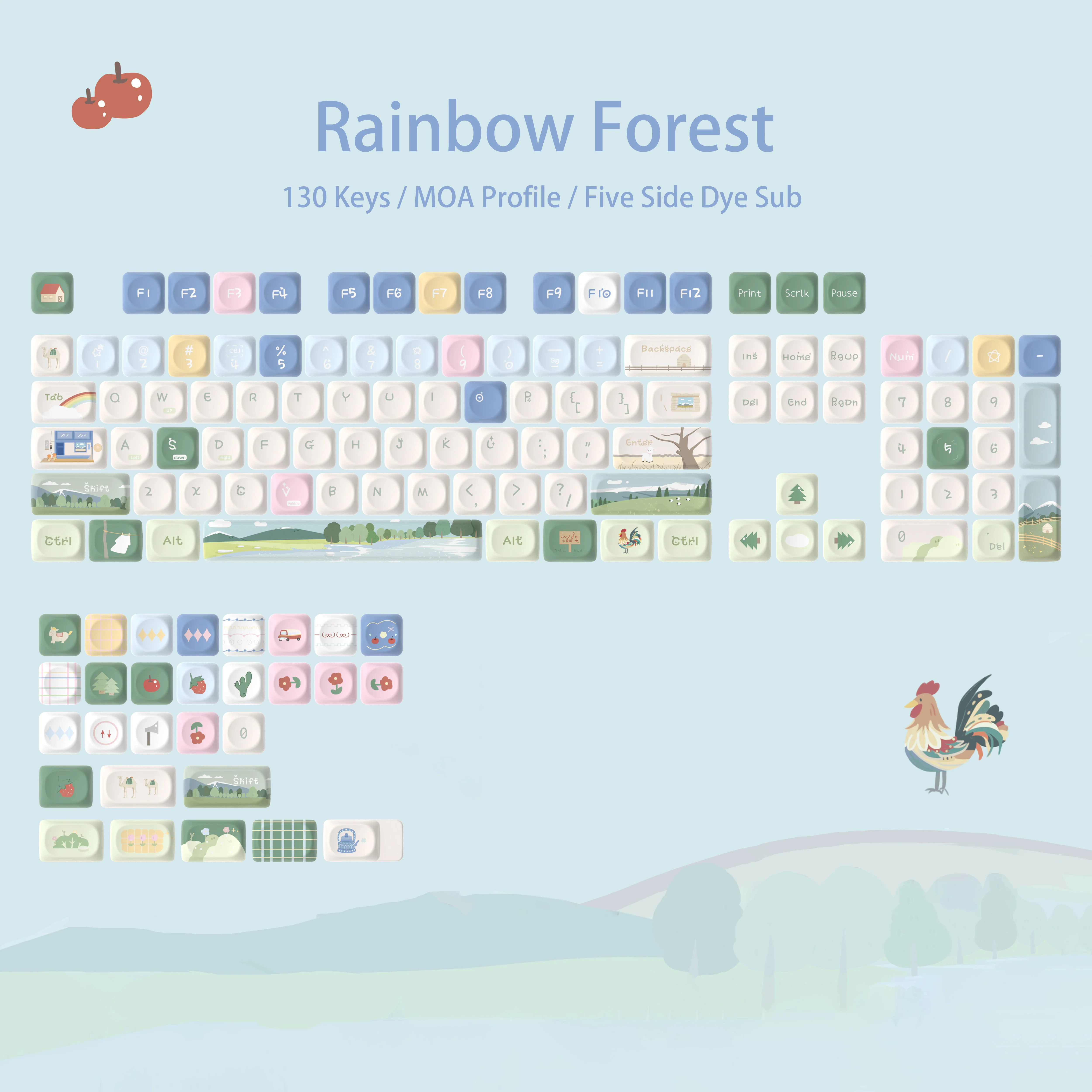 Rainbow Forest