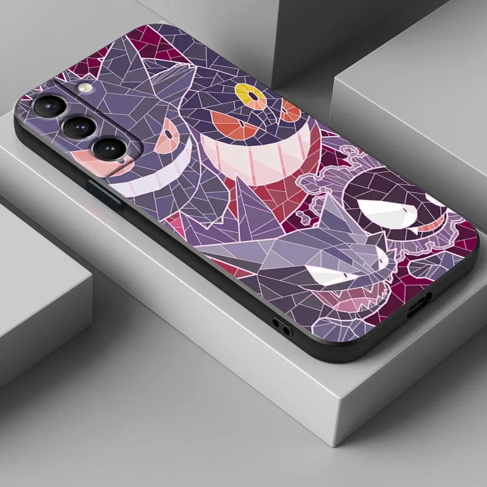 Pokemons Gengar Eevee Anime funda suave S25 para Samsung Galaxy S24 S23 S20 S21 FE S22 S25 Ultra 5G S10 Plus Note 10 20 funda de teléfono - imagen 5