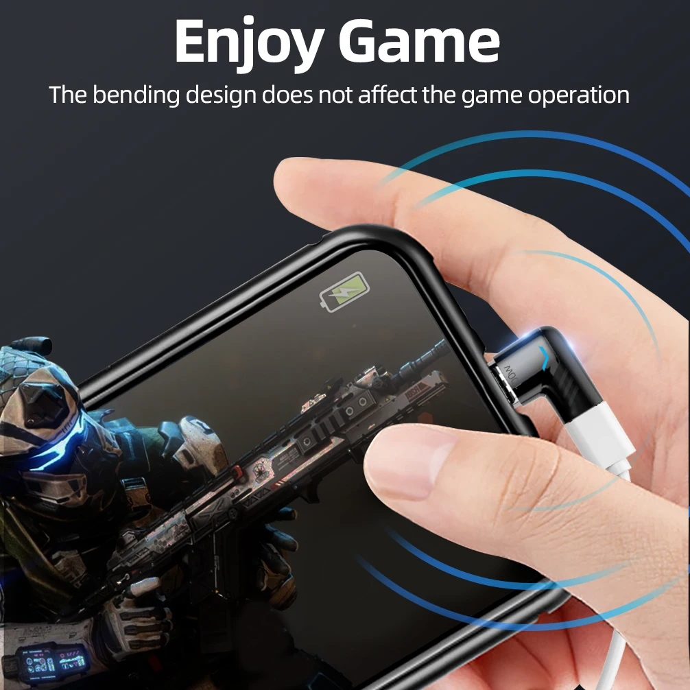 Adaptador magnético Usb C a tipo C, convertidor de carga rápida tipo C a USB OTG, Conector de ángulo recto para Samsung, Xiaomi, Huawei, MAC - imagen 4