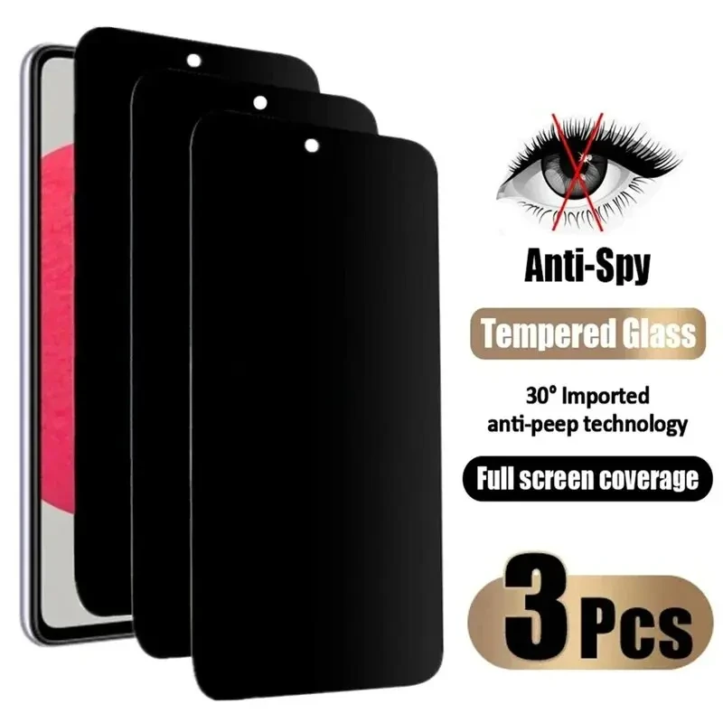 Vidrio templado antiespía para iPhone 11 13 16 12 14 15 Pro Max Protector de pantalla de privacidad para iPhone XR X XS 7 8 Plus Mini SE 2020