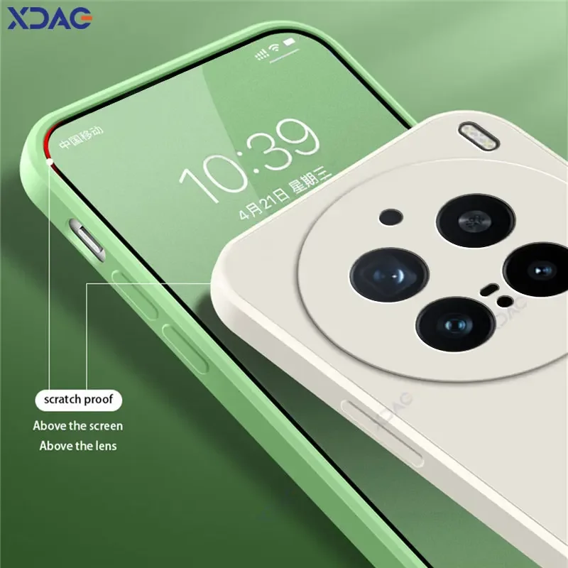 Funda Original para teléfonos móviles VIVO X200 Pro Mini funda trasera de silicona líquida cuadrada de lujo VIVOX200Promini funda suave de doble revestimiento - imagen 5