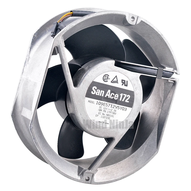 109E5712V5Y03 17P7389 H83191 17,2 cm 172mm ventilador 172x150x51mm DC12V 2.3A ventilador de refrigeración de flujo axial de alta velocidad para gabinetes de servidor