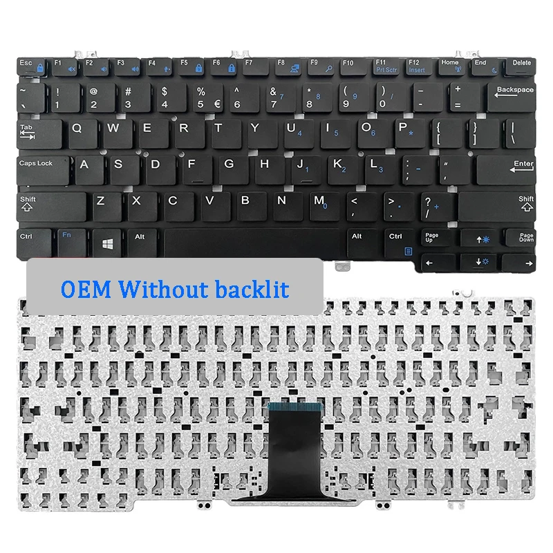 Teclado de ordenador portátil para DELL Latitude 5290 7380 7389 7390 E7390 E7290 E5290, nuevo - imagen 3