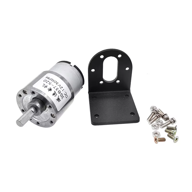 JGB37-520 Caja Engranajes Motor 12V/24V – Alto Par 5-600 RPM - imagen 4