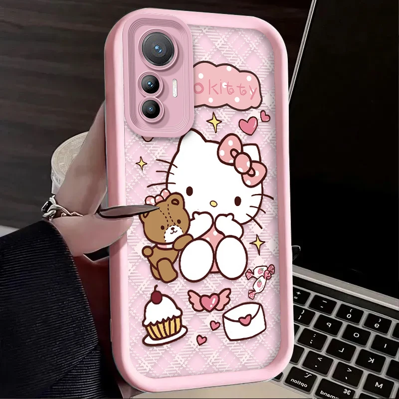 Funda bonita de Pochacco Hello Kitty para Xiaomi 11T 14T Poco M6 Pro 4G Pro M5S F6 F5 X7 X6 X5 X3 NFC F3 Mi 14 13 12 11 Lite 5G 13T 12T - imagen 4
