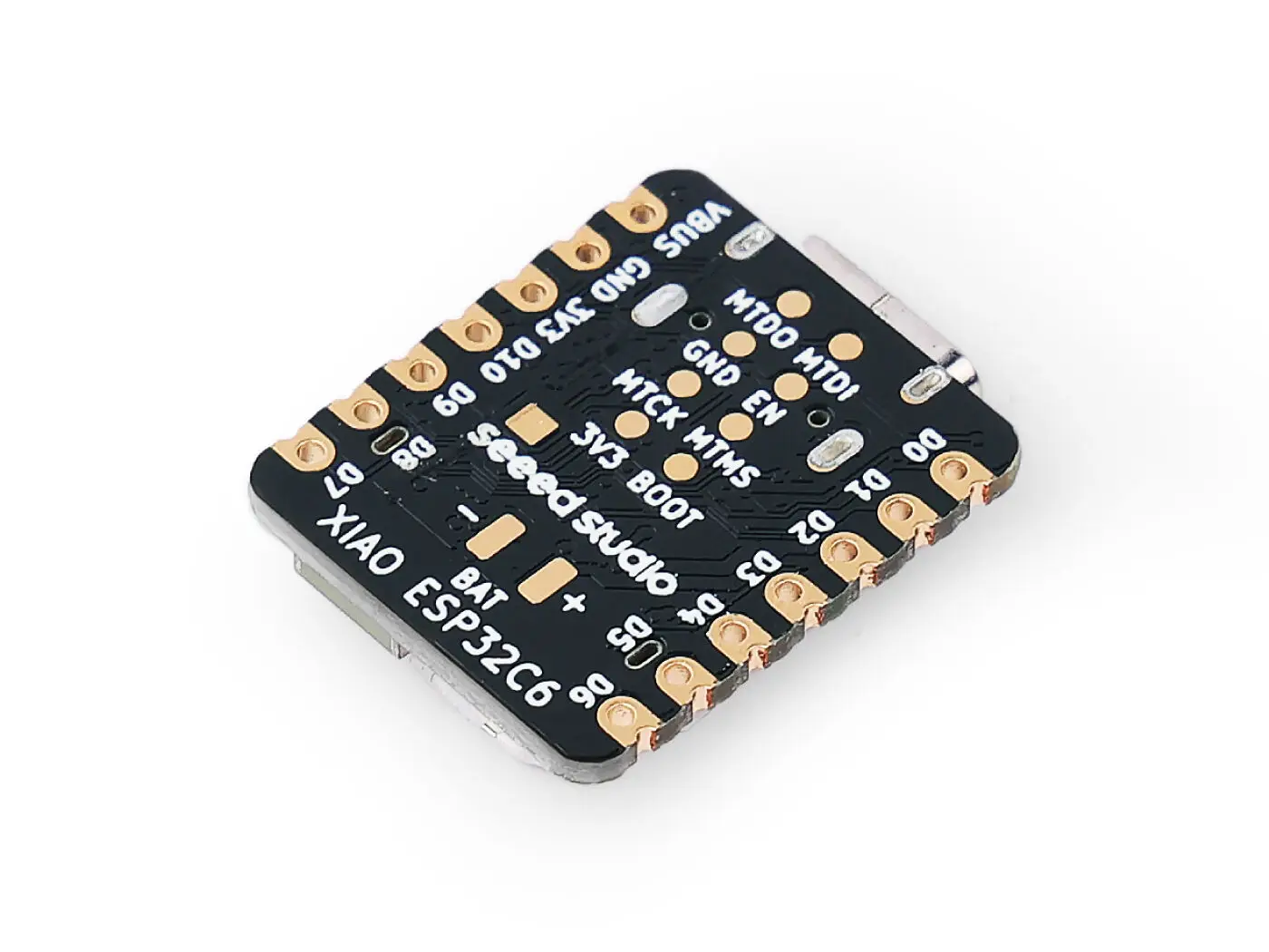 Seeed Studio XIAO ESP32C6 basado en el ESP32-C6. del Espressif. compatible con varias conectividad inalámbrica (2,4 GHz Wi-Fi 6, BLE 5.0 - imagen 5