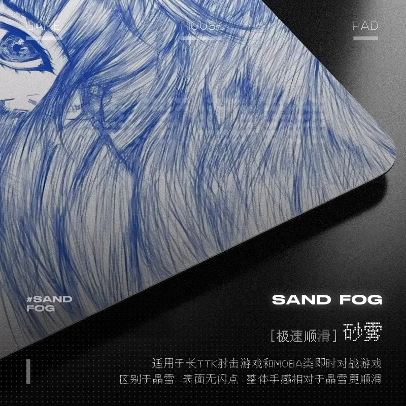Alfombrilla de ratón de resina ATOM, alfombrilla de escritorio grande personalizable, revestimiento de resina esmerilada dura mejorado, alfombrilla de escritorio de Anime FPS, accesorios para PC Gmer - imagen 5